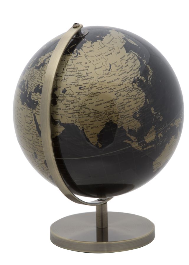 GLOBE BRONZE CM Ø 25X34