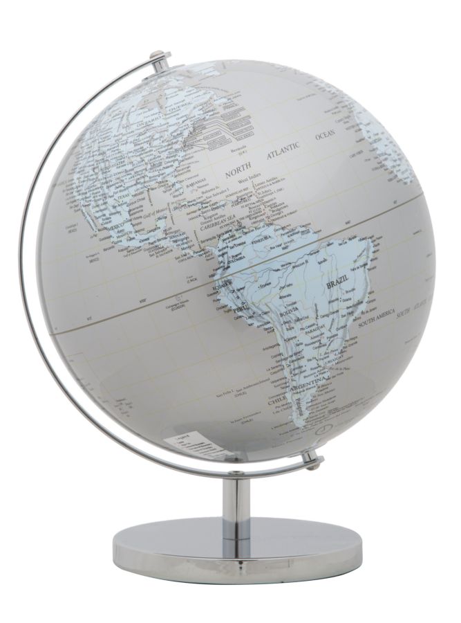 GLOBE SILVER CM Ø 25X34