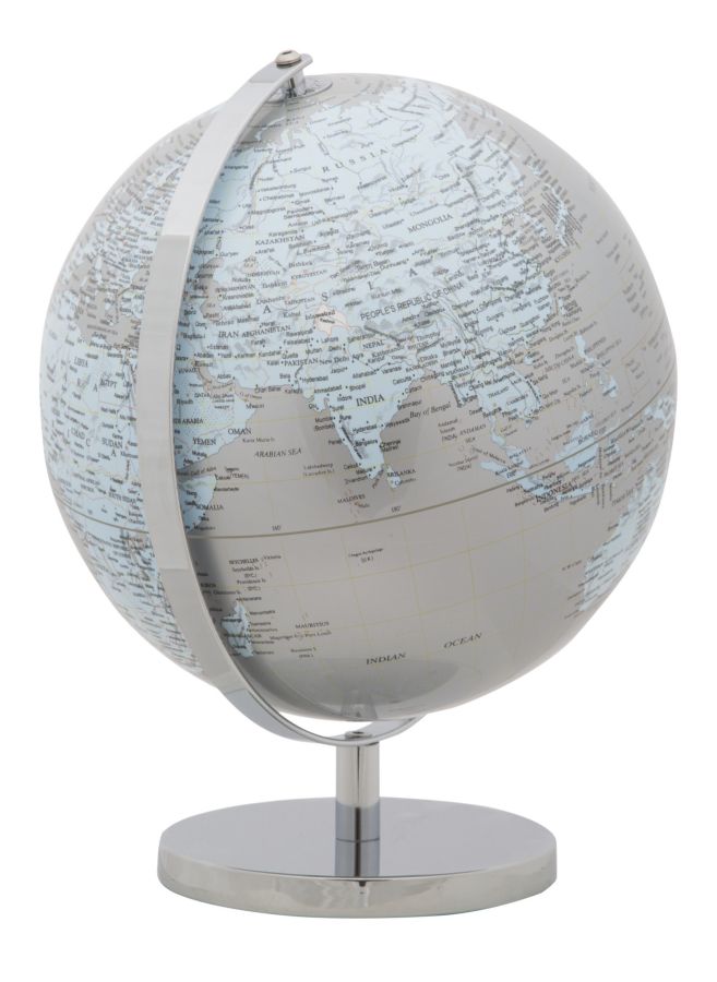 GLOBE SILVER CM Ø 25X34