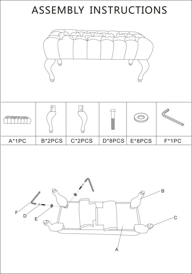 BENCH PROVENZA CM 97X42X40