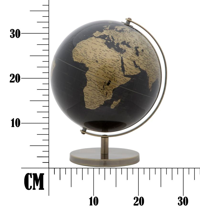 GLOBE BRONZE CM Ø 25X34