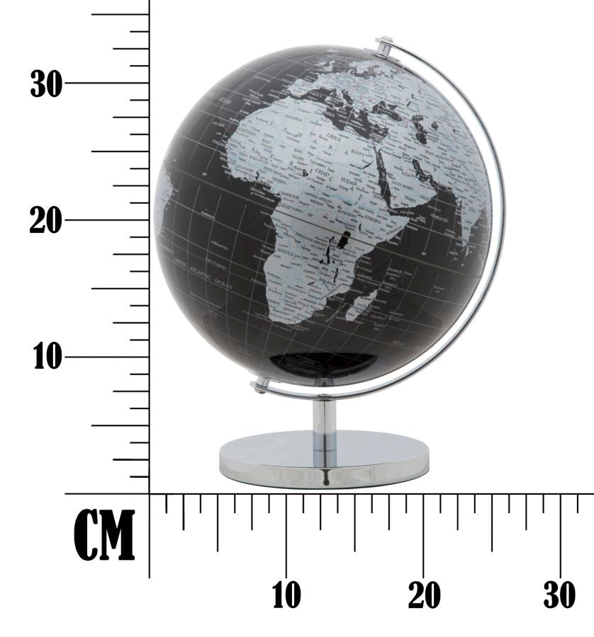 GLOBE BLACK CM Ø 25X34