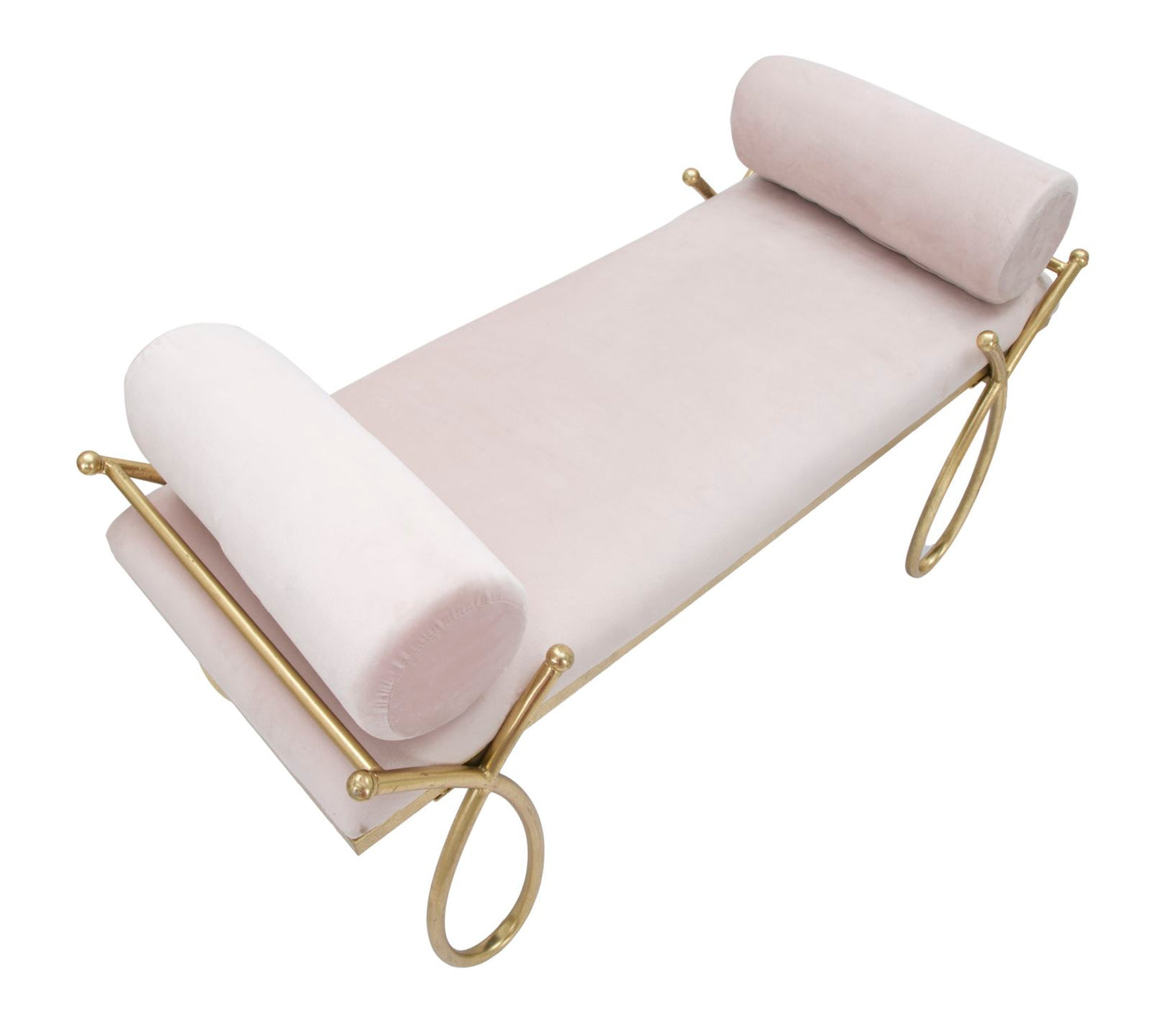 BENCH RIBBON PINK CM 112,5X49X53