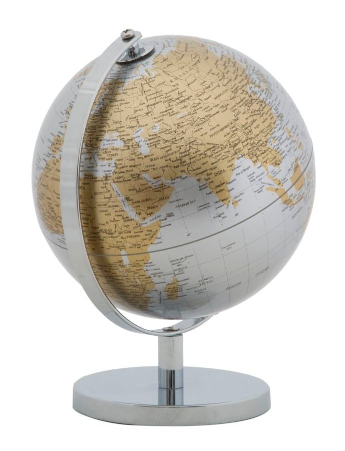 GLOBE SILVER NEW CM Ø 20X28