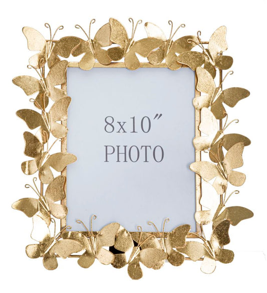 PHOTO FRAME BUTTERFLY GLAM CM 35X15X38 (INSIDE SIZES CM 20X25)