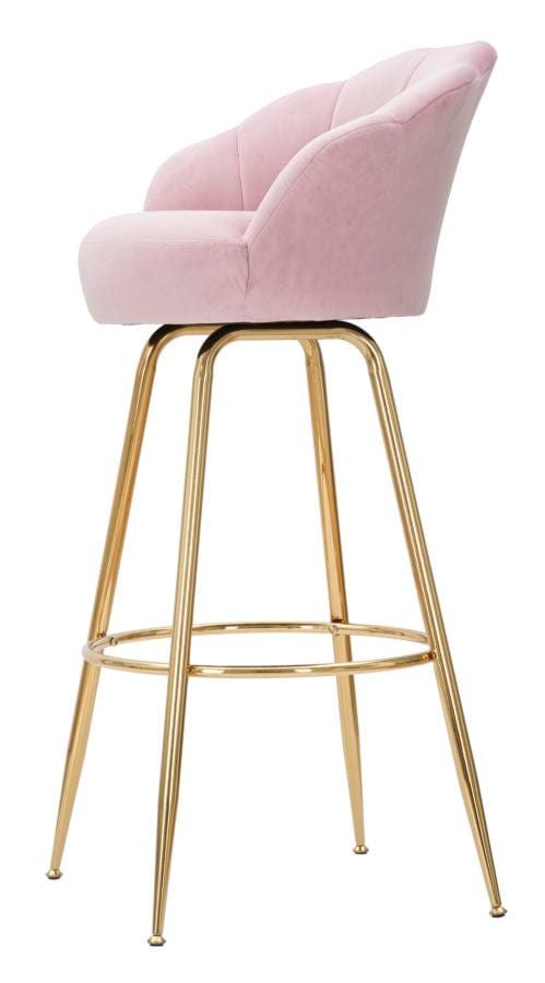 BAR STOOL BAR VIENNA ROSA CM 55X53X110