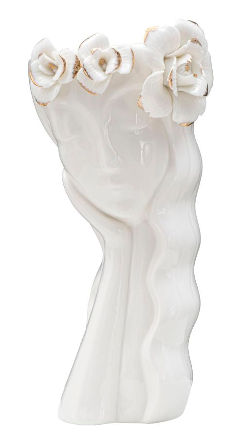 VASE WOMAN CUTE CM 14,8X13X29