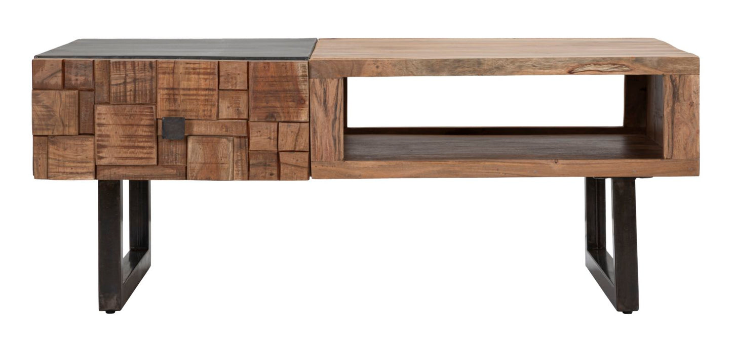 RECTANGULAR COFEE TABLE MUMBAI CM 110X60X43 (LEGNO DI ACACIA NILOTICA)