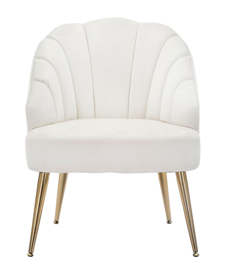 ARMCHAIR SHELL CREMA CM 65X69X84