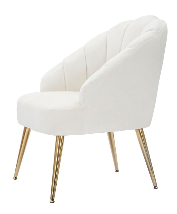 ARMCHAIR SHELL CREMA CM 65X69X84