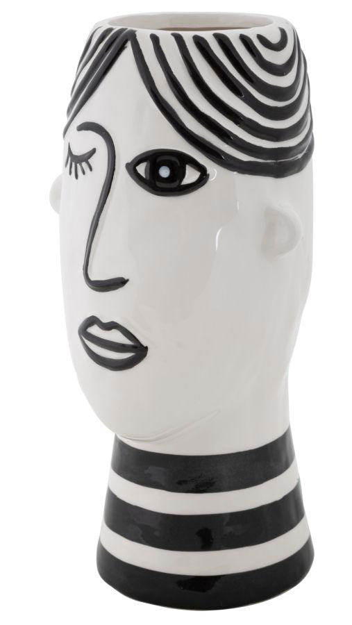 VASE FACE CM 13,2X11,8X26,3