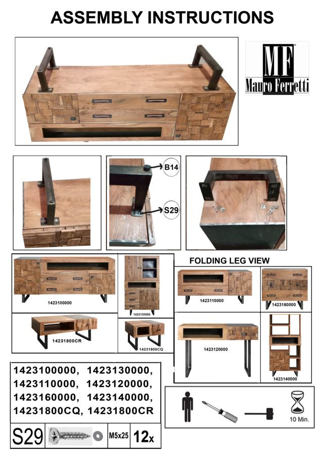 RECTANGULAR COFEE TABLE MUMBAI CM 110X60X43 (LEGNO DI ACACIA NILOTICA)