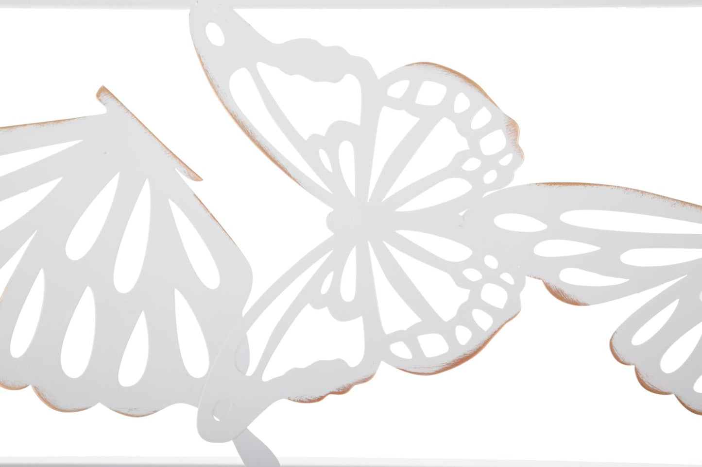 WALL MIRROR WHITE BUTTERFLY CM 85X1X115