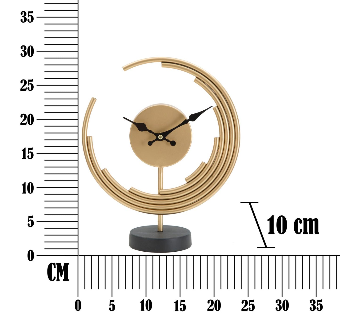 TABLE CLOCK MOON CM 25X10X30