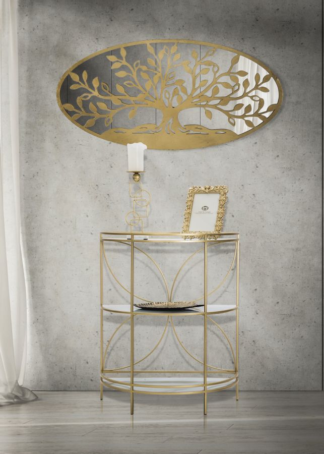 IRON WALL PANEL ALBERO DELLA VITA MIRROR CM 120X2X60