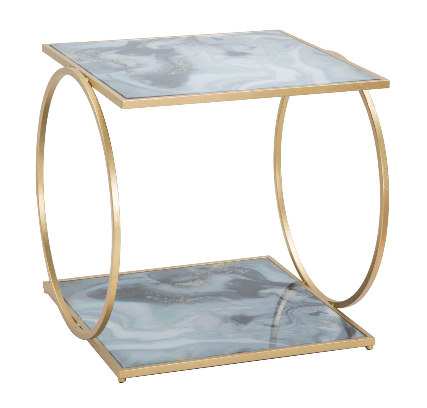 TABLE GLAM 2 LEVEL CM 52,5X50X51