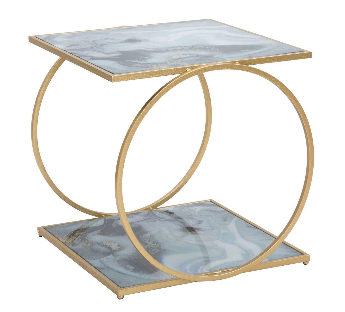 TABLE GLAM 2 LEVEL CM 52,5X50X51