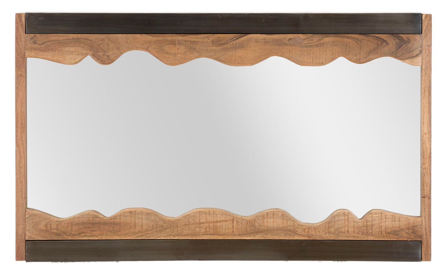 WALL MIRROR YELLOWSTONE CM 120X4X72 (LEGNO DI ACACIA NILOTICA)