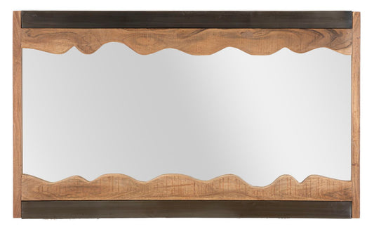 WALL MIRROR YELLOWSTONE CM 120X4X72 (LEGNO DI ACACIA NILOTICA)