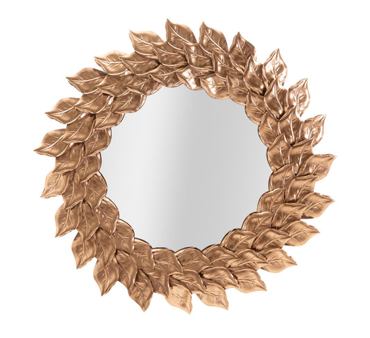 WALL MIRROR GLAM PETAL RAME CM Ø 73X5