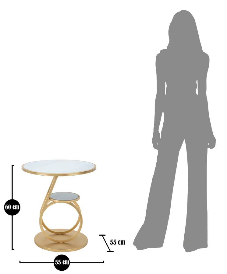 TABLE RING DOUBLE CM Ø 55X60