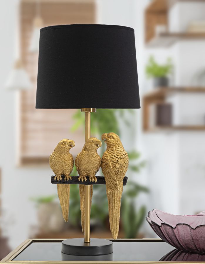 TABLE LAMP PARROTS CM Ø 30X62,5