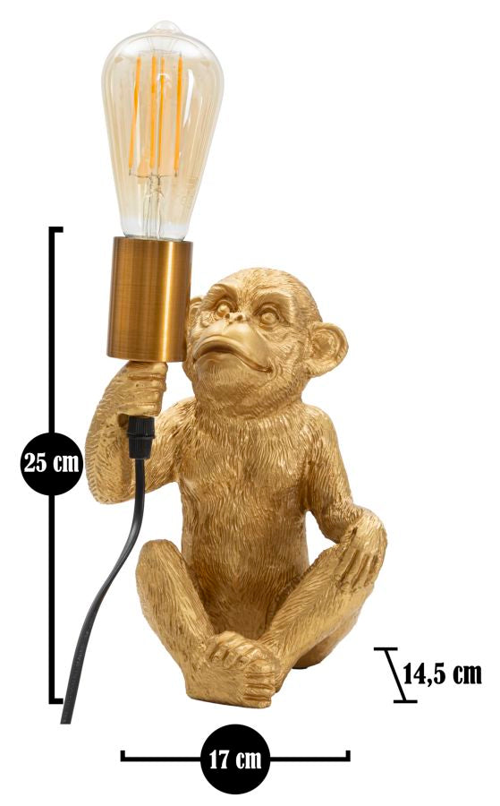 TABLE LAMP MONKEY CM 17X14,5X25