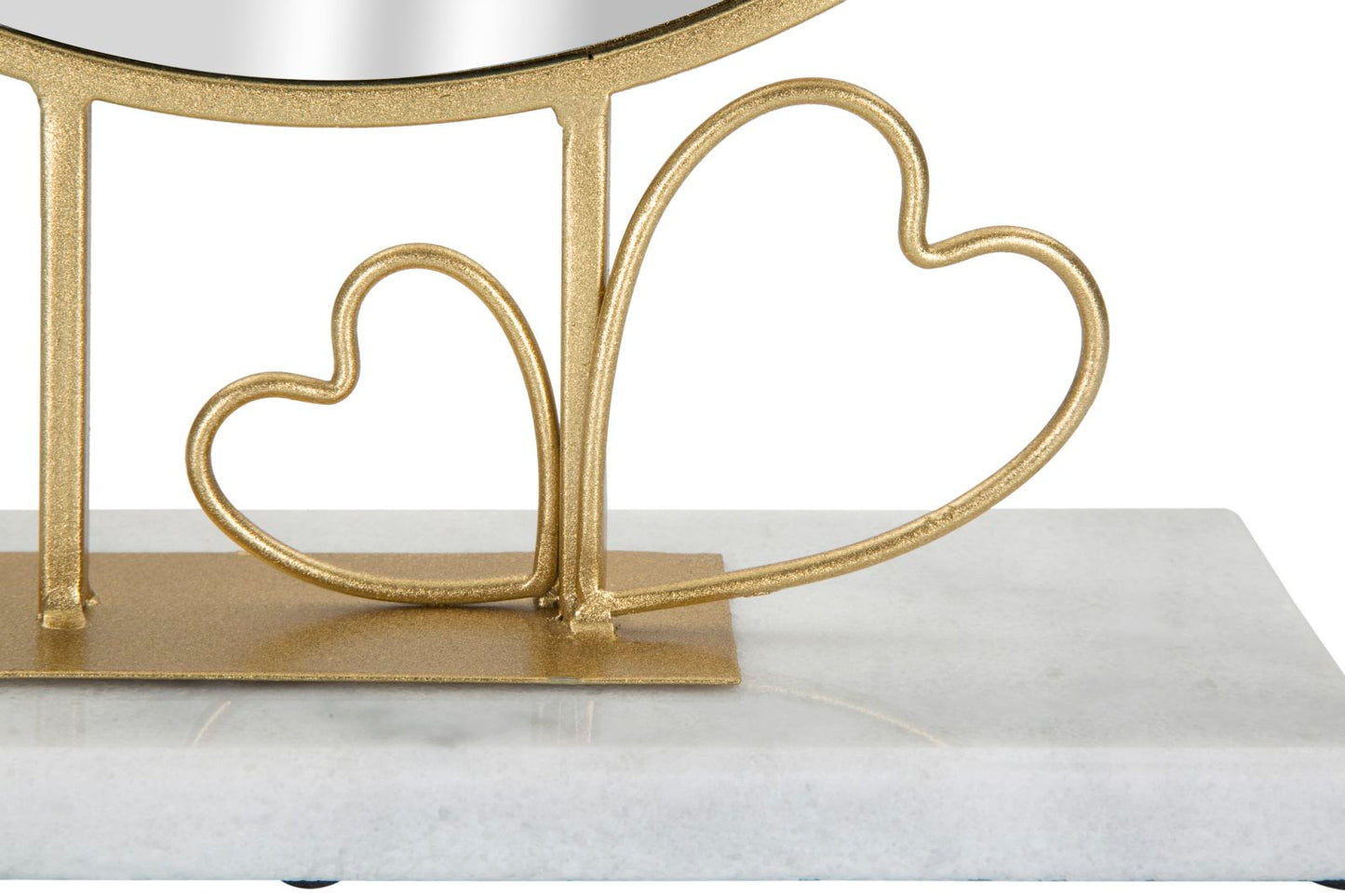 TABLE MIRROR HEART CM 30X9X39,5