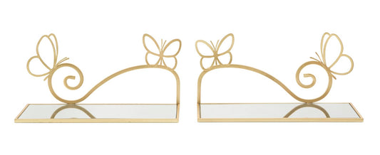 WALL BED SIDE BUTTERFLY SET 2 PCS CM 41,5X18X21