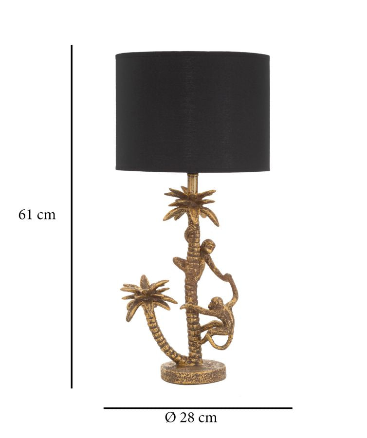 TABLE LAMP PALM CM Ø 28X61