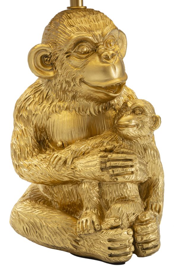 TABLE LAMP MONKEY MUM CM Ø 30X49