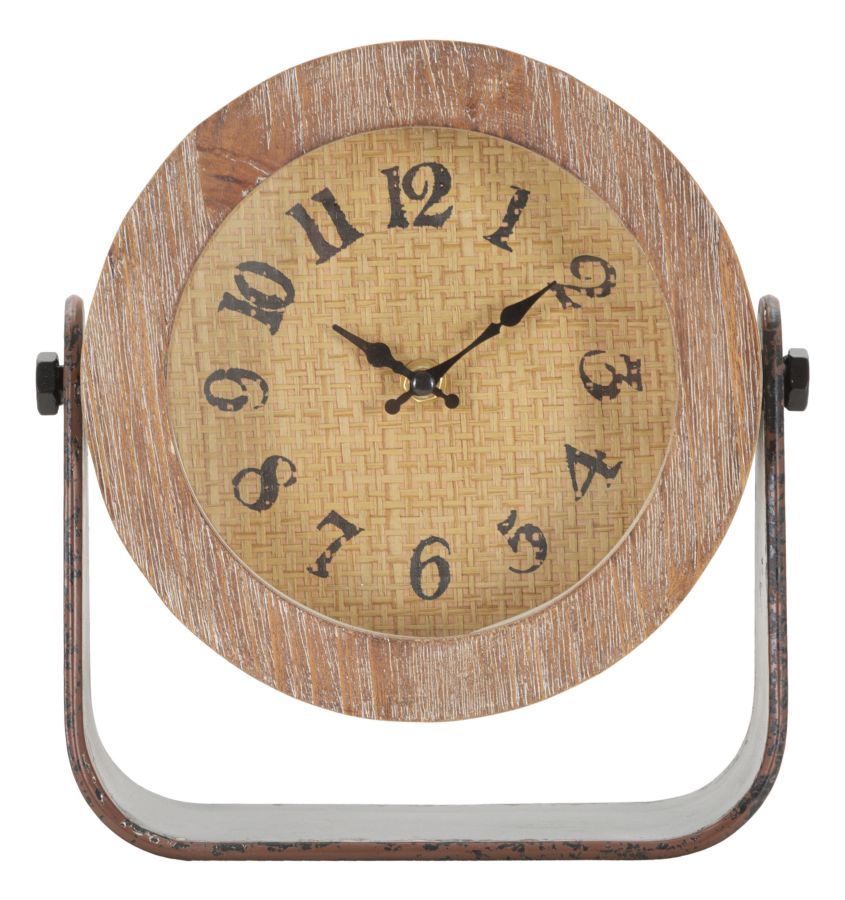 TABLE CLOCK ROUND CM 23,5X7X24