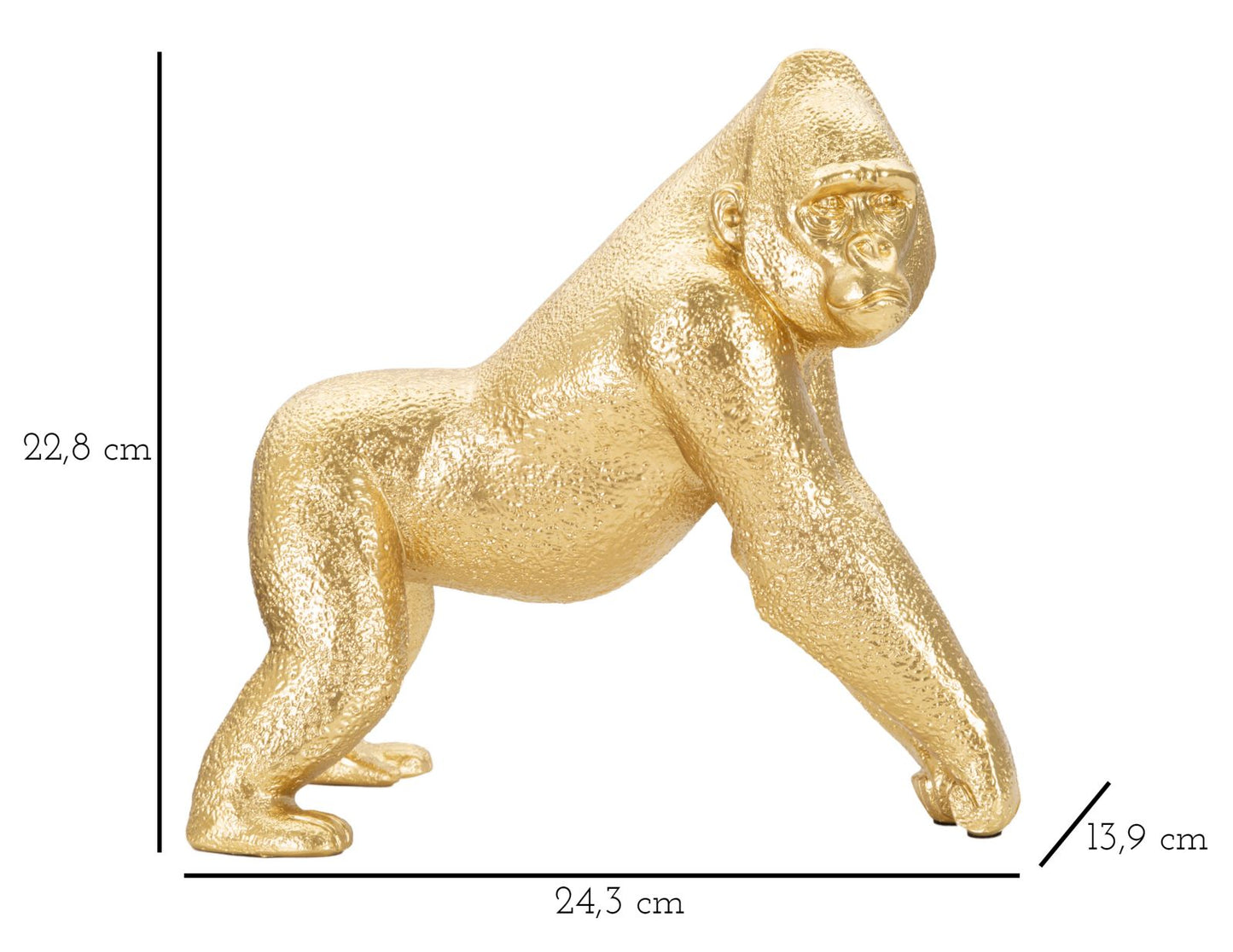 GORILLA DECOR SIDE CM 24,3X13,9X22,8