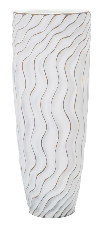 VASE POLYRESIN CM Ø 35X90