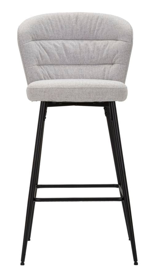 BAR STOOL LOSANNA GREY SET 2 PZ CM 52X59X108