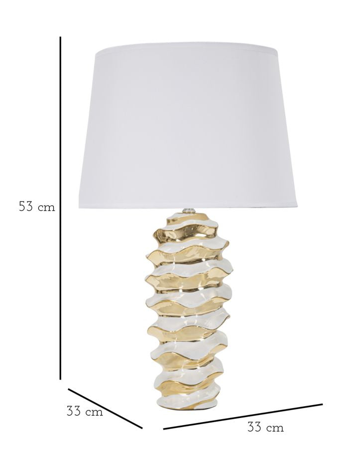 TABLE LAMP GLAM SPACE CM Ø 33X53