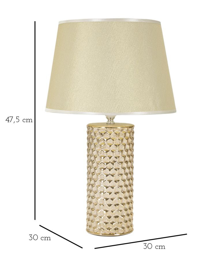 TABLE LAMP GLAM GOLD CM Ø 30X47,5