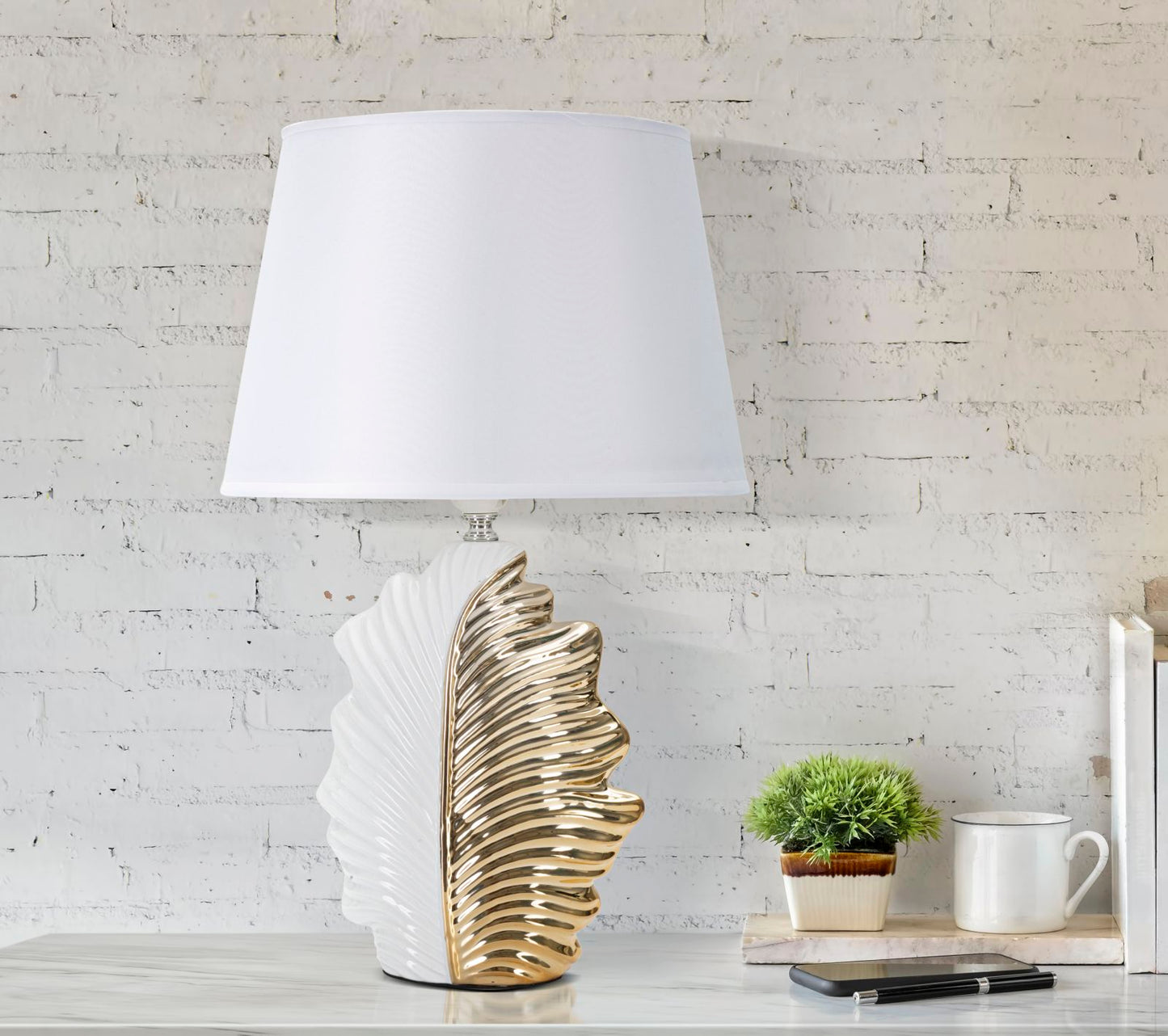 TABLE LAMP GLAM LEAF CM 30X47,5