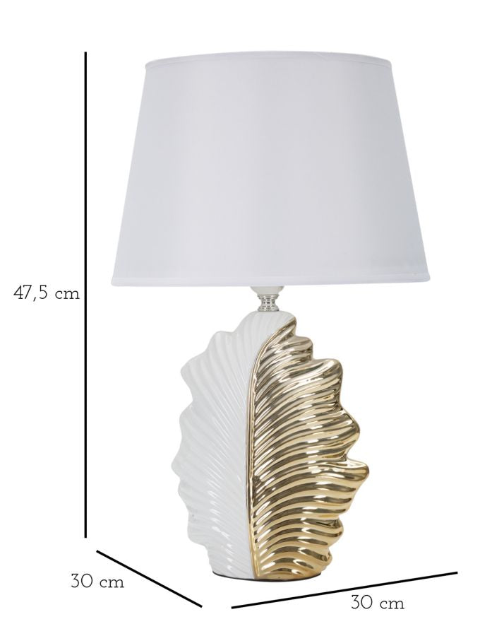 TABLE LAMP GLAM LEAF CM 30X47,5