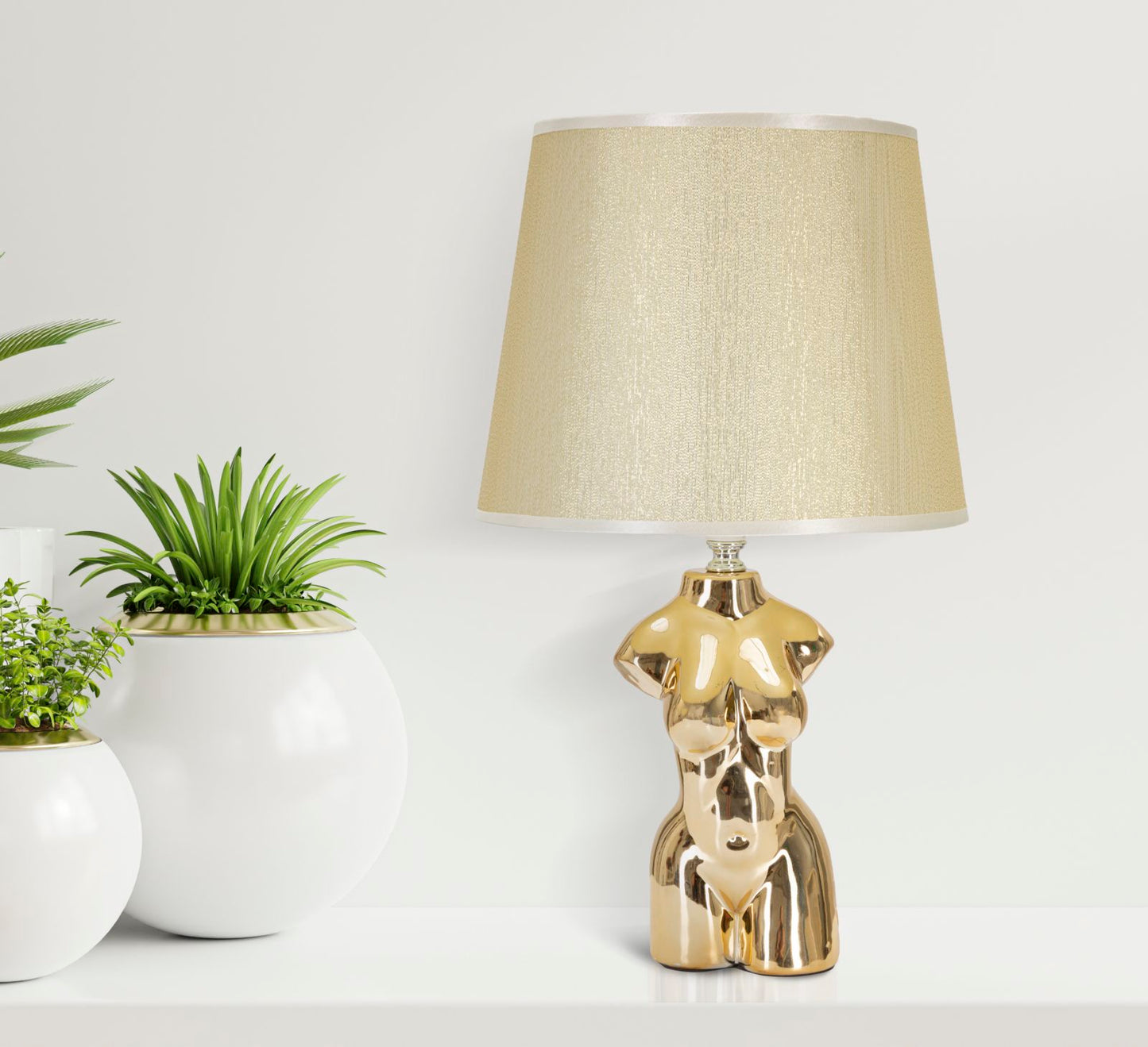 TABLE LAMP GLAM WOMAN CM Ø 25X39,5