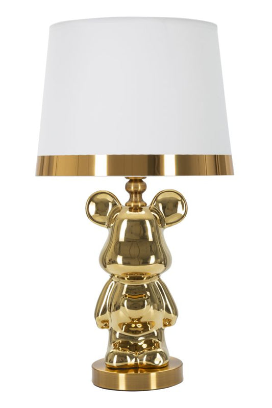 TABLE LAMP BEAR GOLD CM Ø 30X54