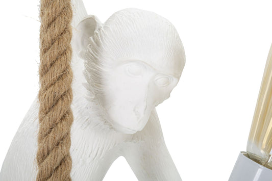 CEILING LAMP MONKEY WHITE CM Ø 27X32X60