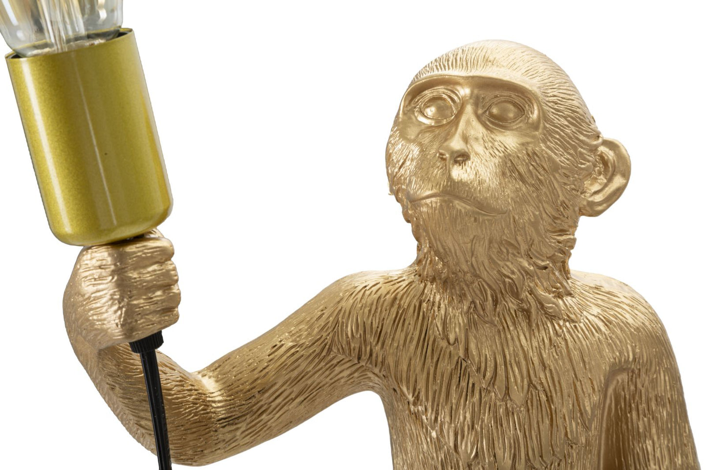 TABLE LAMP MONKEY GOLD CM Ø 26X34X55