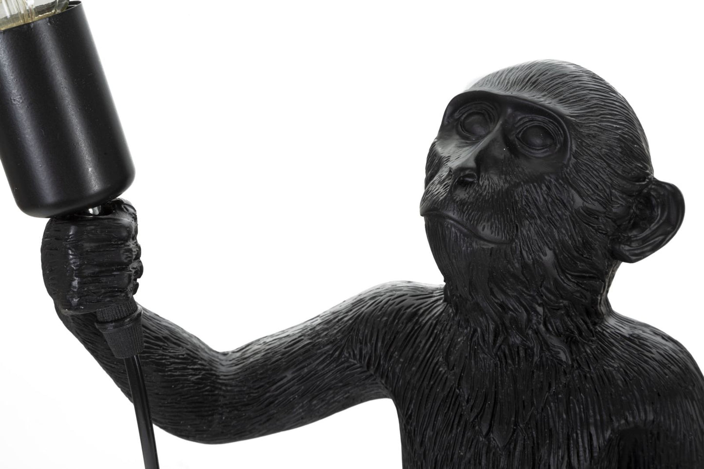 TABLE LAMP MONKEY BLACK CM Ø 26X34X55