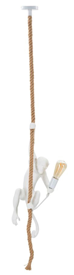 CEILING LAMP MONKEY WHITE CM Ø 27X32X60