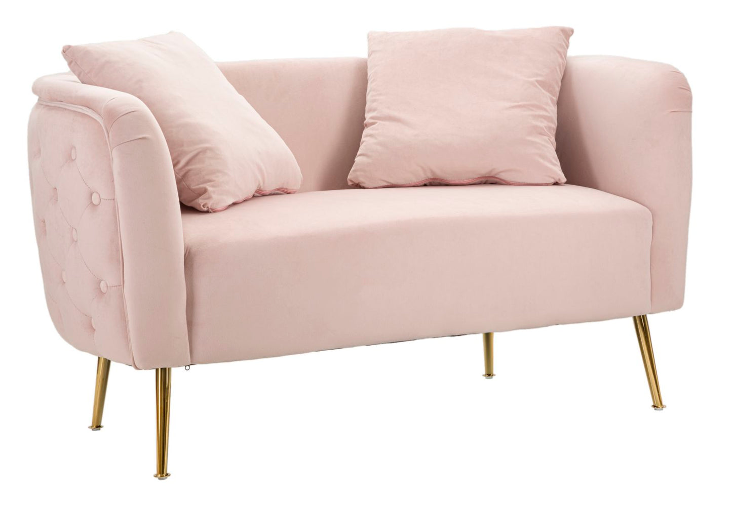 SOFA BUCAREST PINK CM 127X74X73