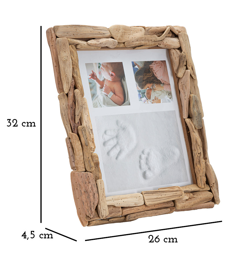 PHOTOFRAME NATURE CM 26X4,5X32 (INSIDE PHOTO SIZE CM 20X25)