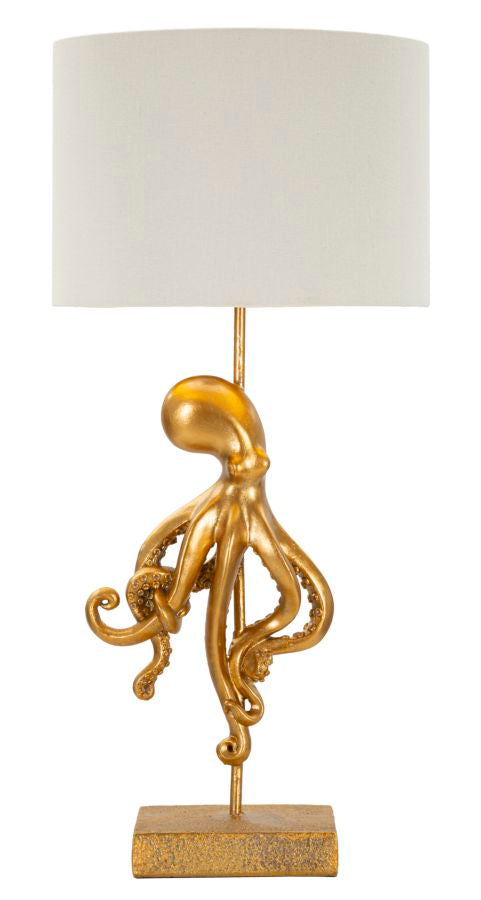 TABLE LAMP OCTOPUS GOLD CM Ø 30,5X64,5