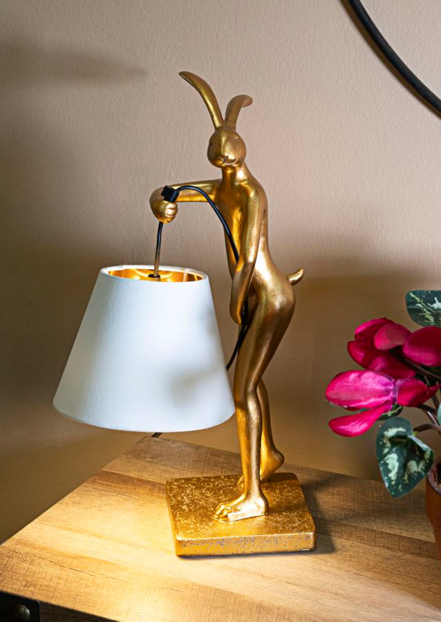 TABLE LAMP RABBIT STAND CM 26x16x47