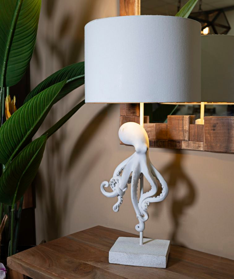 TABLE LAMP OCTOPUS WHITE CM Ø 30,5X64,5